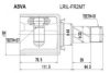 LANDROVER LR005870 Joint Kit, drive shaft